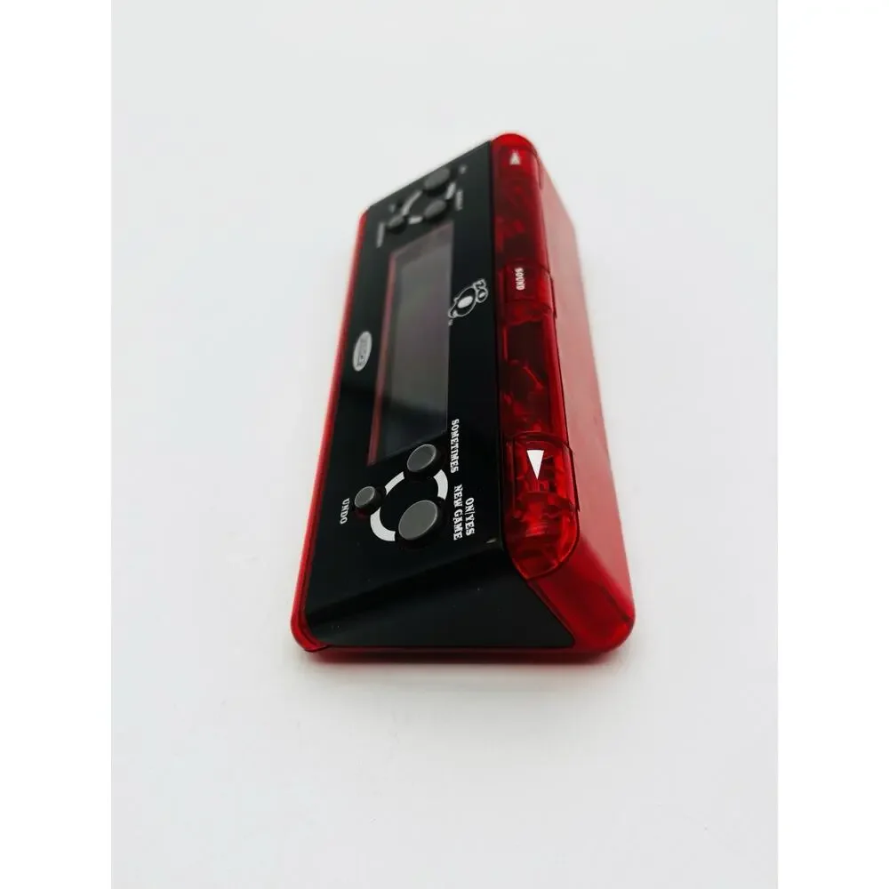 20Q Radica Electronic Handheld Game Big Screen 2005 Red 20 Questions - Works